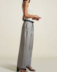 Ana Racer Tank in Viscose Linen