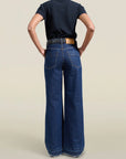 Athena Flare Jean in Raw Enzyme