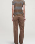 Kenzie T-Shirt in Mist Multi-Stripe