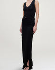 Noor Tube Skirt in Matte Jersey