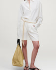 Roxana Short in Viscose Twill