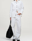 Jacques Worker Jacket in Cotton Denim