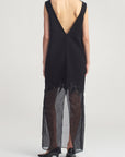 Grove Cocoon Dress in Bouclé Burnout