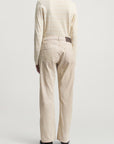 Wynn Long Sleeve T-Shirt in Ecru Stripe