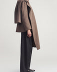 Sablier Scarf Blazer in Cashmere Wool Blend