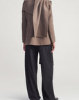 Sablier Scarf Blazer in Cashmere Wool Blend