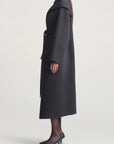 Dorothy Robe Coat in Virgin Wool