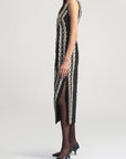Ivette Dress in Beaded Deco