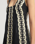 Ivette Dress in Beaded Deco