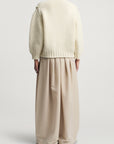 Bruno Funnel Neck in Heavy-Spun Wool