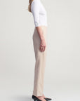 Finn Short Sleeve Turtleneck in Matte Viscose