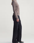 Adina Low-Rise in Cotton Denim