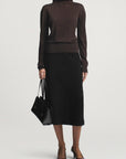 Idris Turtleneck in Silk Wool