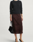 Nina Seamless Crewneck in Cashmere Wool