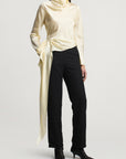 Nadja Trouser in Wool Gazar