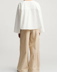 Wesley Drawstring Pant in Vintage Cotton Poplin
