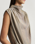 Penny Draped Top in Fluid Viscose