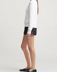 Nina Crewneck in Cotton Knit