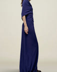 Matilda Cape Gown in Matte Jersey