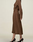Sylvan Wrap Dress in Viscose Ribbon