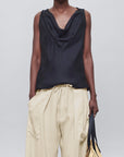 Nicola Top in Silk Twill