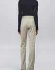 Charlie Long Trouser in Paperweight Wool