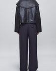 Dotti Shawl Jacket in Lambskin