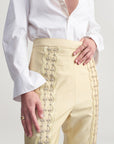 Nadja Trouser in Beaded Deco