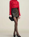 Tabitha Blouse in Soft Satin