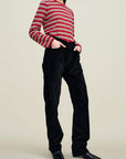 Wynn Long Sleeve in Amarena Stripe