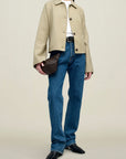 Abby Cropped Jacket in Virgin Wool