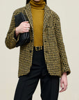 James Jacket in Novelty Wool