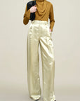 Fatima Trouser in Liquid Twill