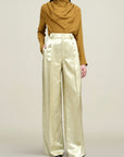 Fatima Trouser in Liquid Twill