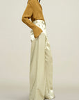 Fatima Trouser in Liquid Twill