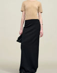 Paris Pencil Skirt in Viscose Wool