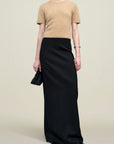 Paris Pencil Skirt in Viscose Wool