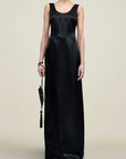 Isadora Gown in Liquid Twill