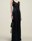 Isadora Gown in Liquid Twill