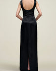 Isadora Gown in Liquid Twill
