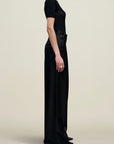 Fatima Trouser in Liquid Twill