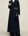 Palmer Coat in Sergeant Twill Combo