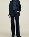 Carmen Double Breasted Blazer in Heavy Twill