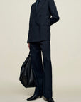 Carmen Double Breasted Blazer in Heavy Twill