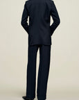 Carmen Double Breasted Blazer in Heavy Twill