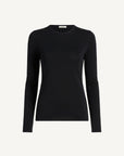 Zana Fitted Long Sleeve in Compact Viscose