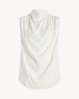 Penny Draped Top in Viscose Twill