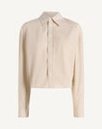Tegan Button Down in Vintage Cotton Poplin