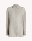 Mollie Button Down in Linen Gauze