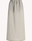 Regina Drawstring Skirt in Linen Gauze